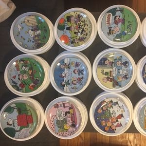 Peanuts Magical Moments Danbury Mint Plates